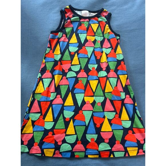 Hanna Andersson Girls Size 6/7 Ice Cream Cone Dress - Picture 1 of 3
